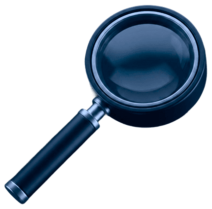 Magnifying glass icon